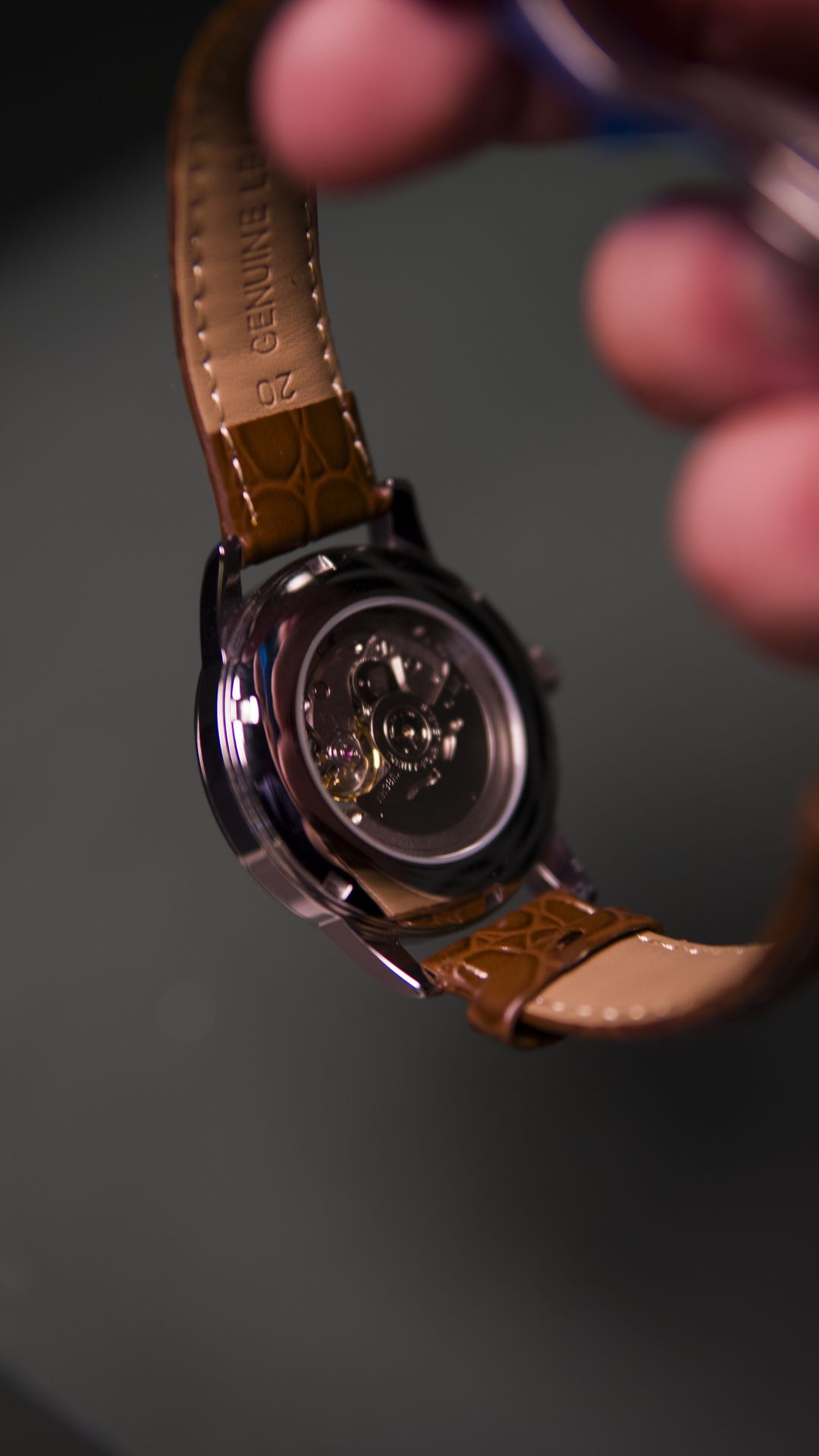Exhibition Caseback and Automatic Movement