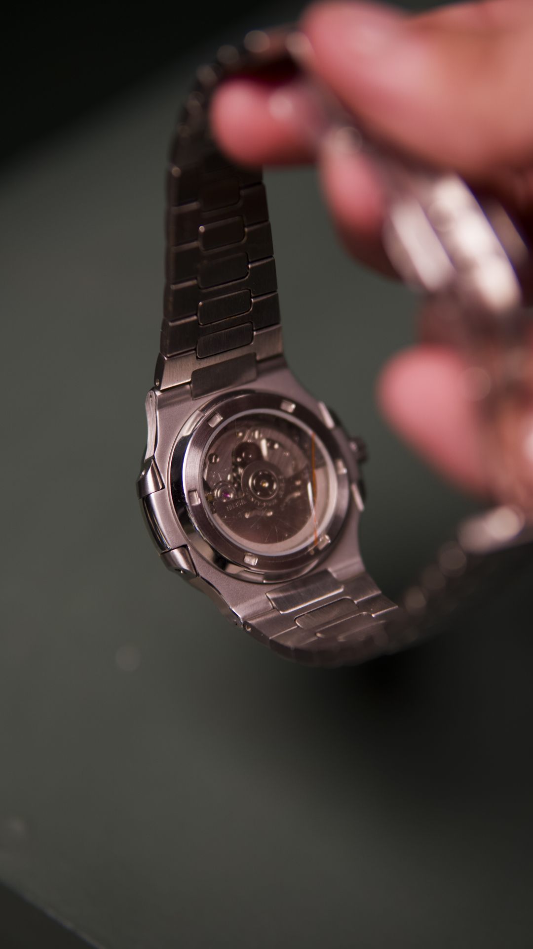Exhibition Sapphire Caseback Movement