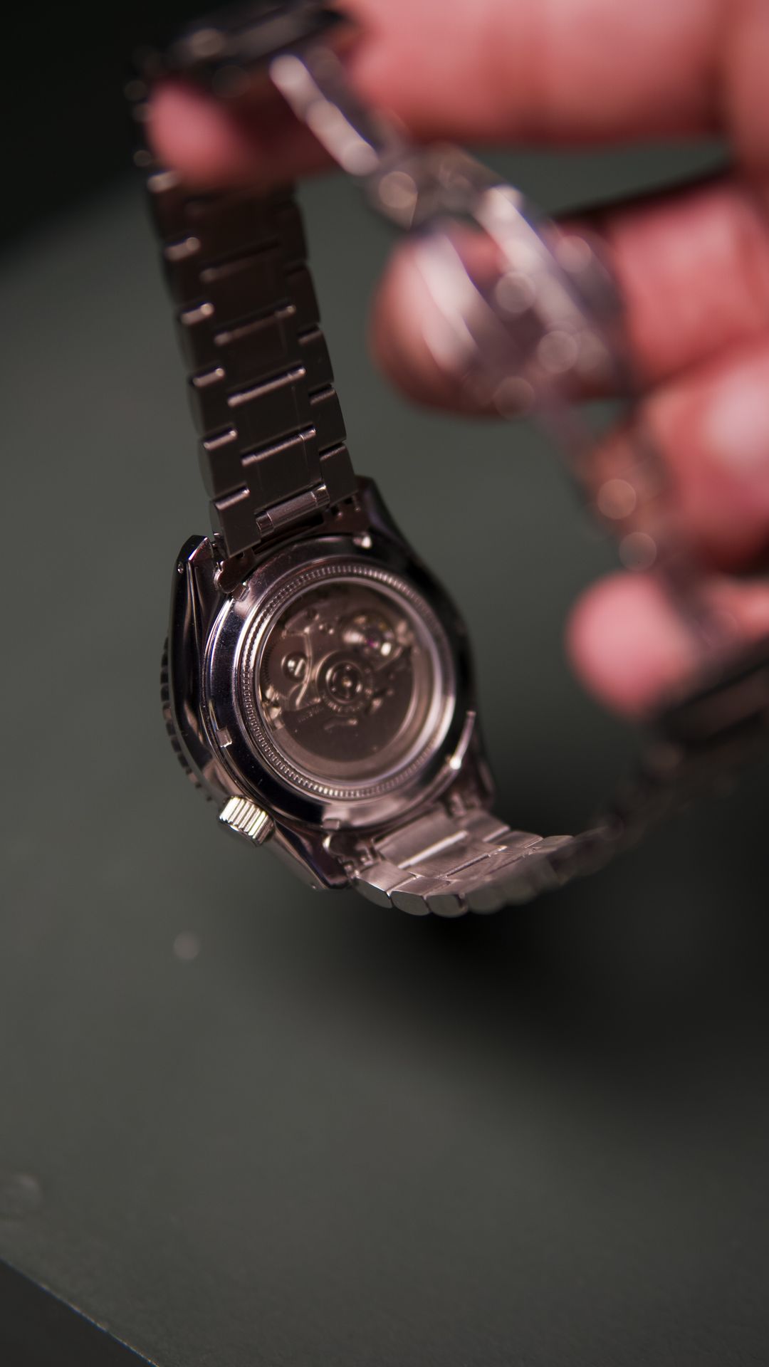 Exhibition Sapphire Caseback Movement
