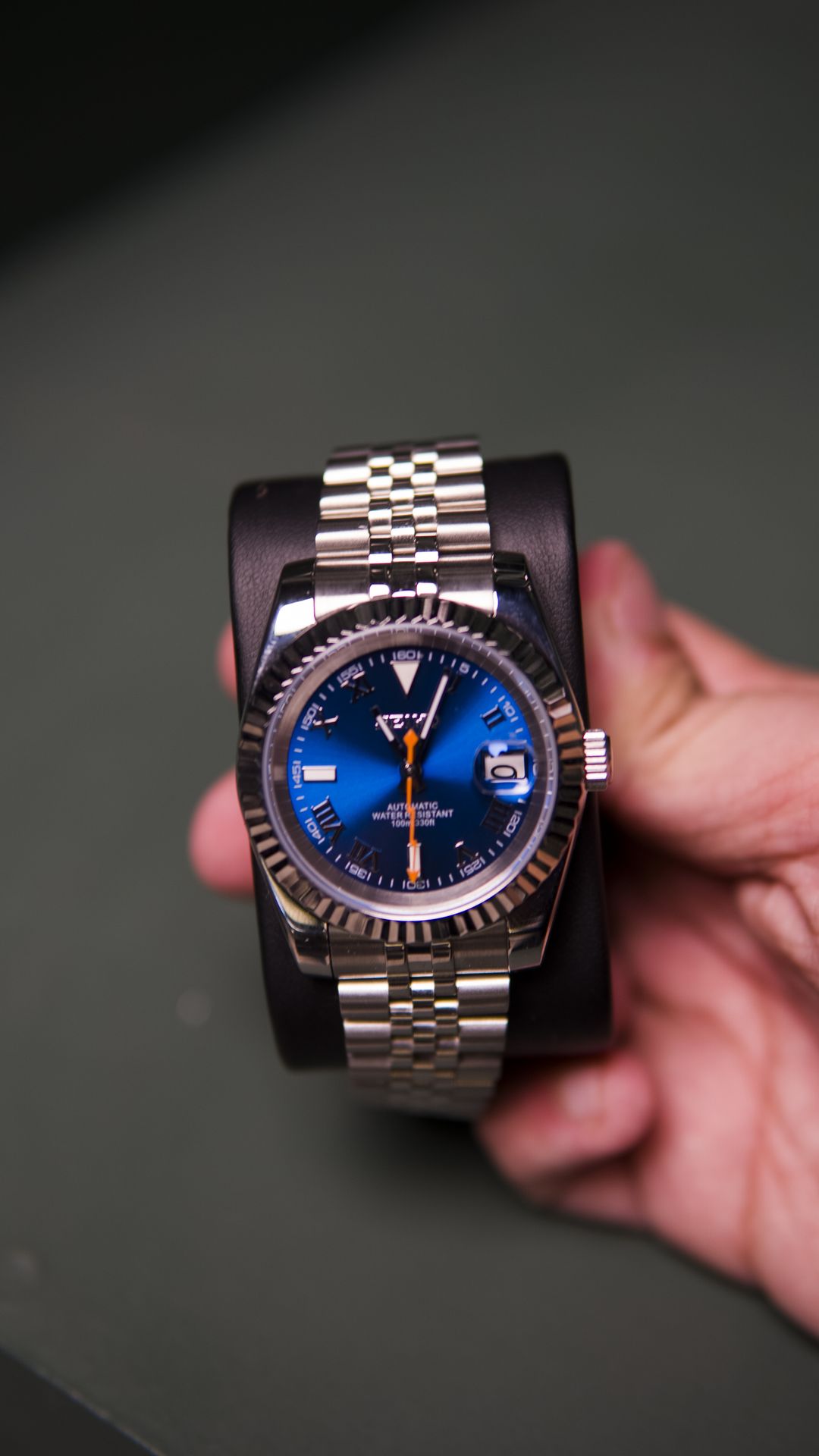 Datejust Blue Roman Case View